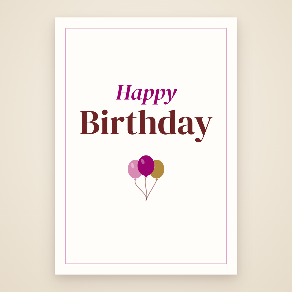 Birthday Card