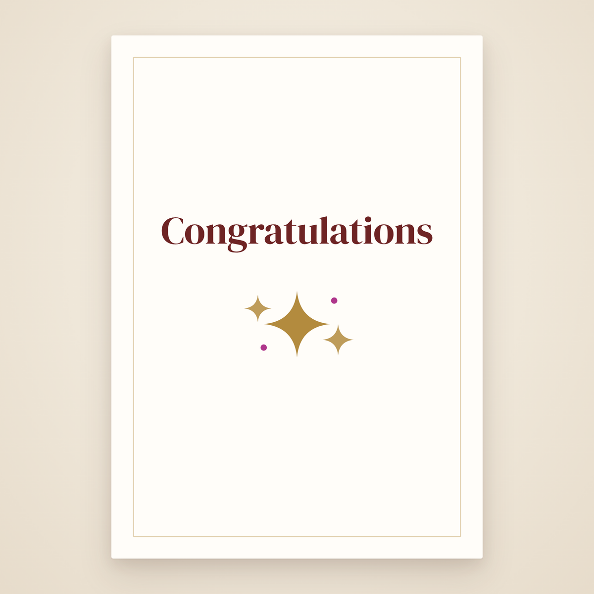 Congratulations Card