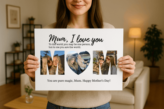 Personalised MUM Photo Poster (A3) - All Custom