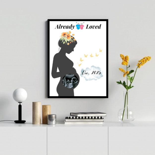 Personalized Ultrasound Frame (16×20″)