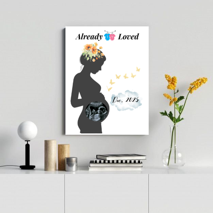 Personalized Ultrasound Frame (16×20″)